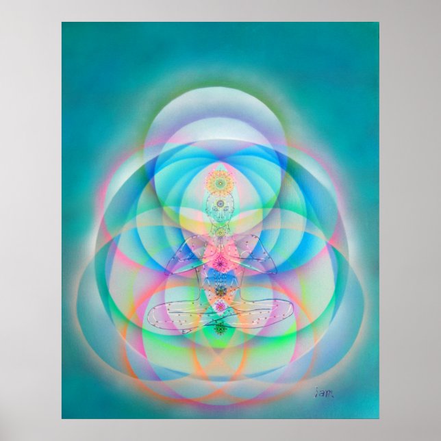 Póster cuerpo sutil (Frente)