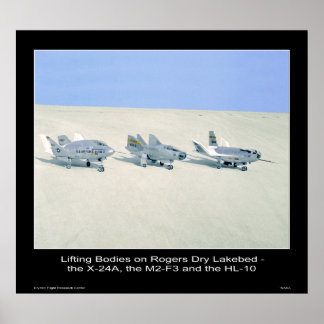 Póster Cuerpos de elevación en Rogers Dry Lakebed