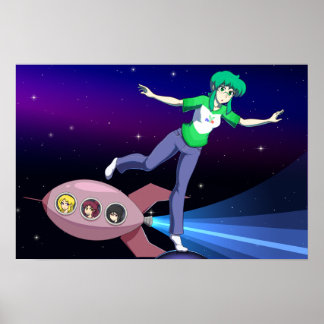 Póster Cuerpos luminosos