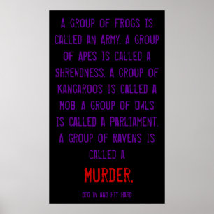 PÓSTER CUERVOS DE BMORE