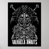 Cuervos de Odín Mitología vikinga Valhalla espera