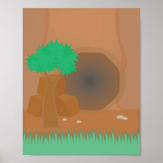 Póster Cueva (Frente)