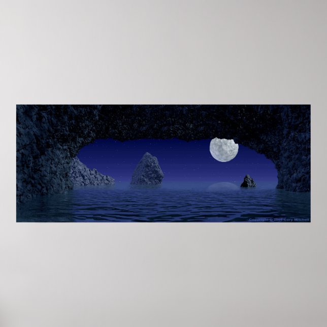 Póster Cueva de agua (Frente)