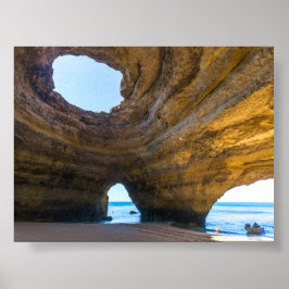 Póster Cueva de Benagil en Algarve