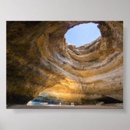 Póster Cueva de Benagil en Algarve