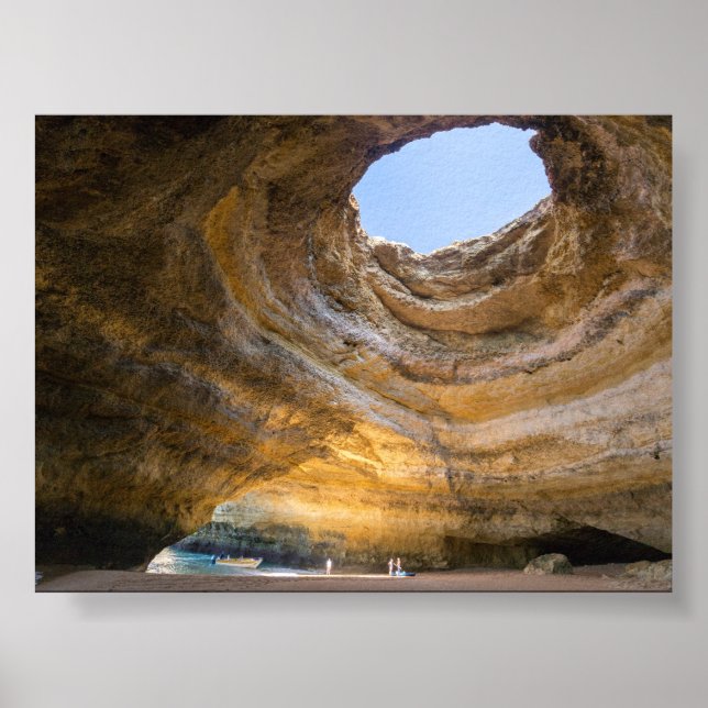 Póster Cueva de Benagil en Algarve (Frente)