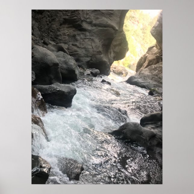 Póster Cueva de Cañón Box, Ouray Colorado (Frente)