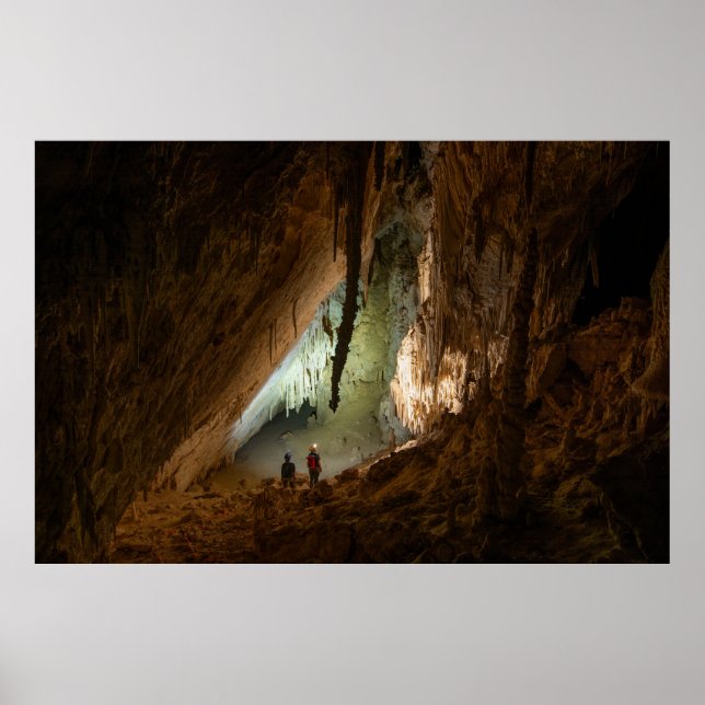 Póster Cueva de Helen en las Cavernas de Carlsbad (Frente)