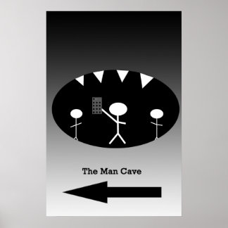 Póster Cueva de Man