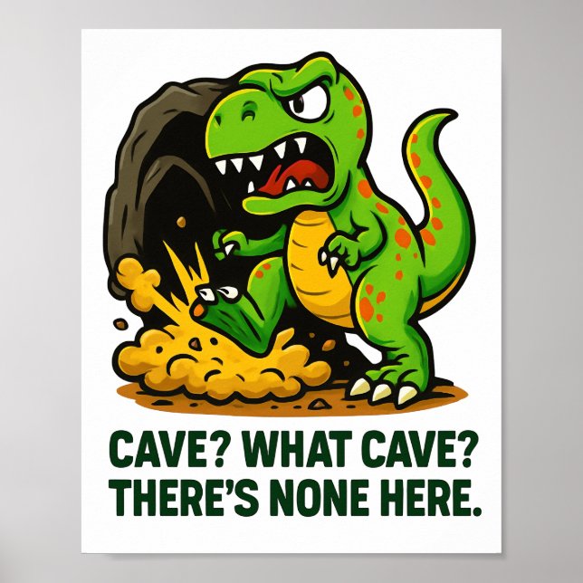 Póster ¿Cueva? ¿Qué Cueva? (Frente)