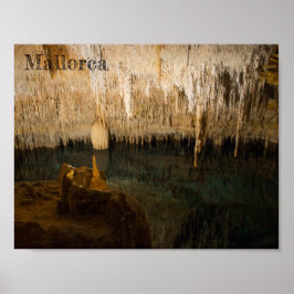 póster Cuevas del Drach en la isla de Mallorca
