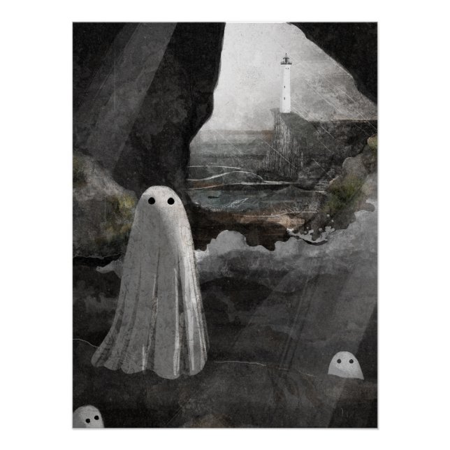 Póster Cuevas perdidas (Anverso)