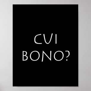 Póster Cui bono