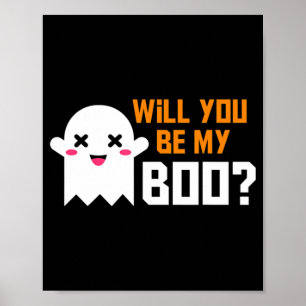 Póster ¡Cuidada Serás Mi Fantasma De Boo Halloween! Parte