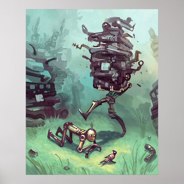 Póster ¡Cuidado! (Frente)