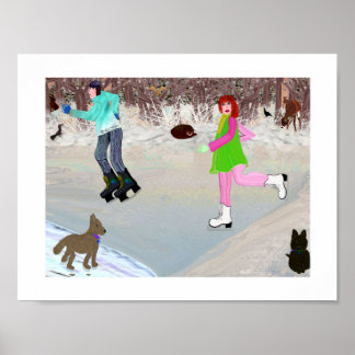 Póster Cuidado cartel de diseño creativo de LeeMarie