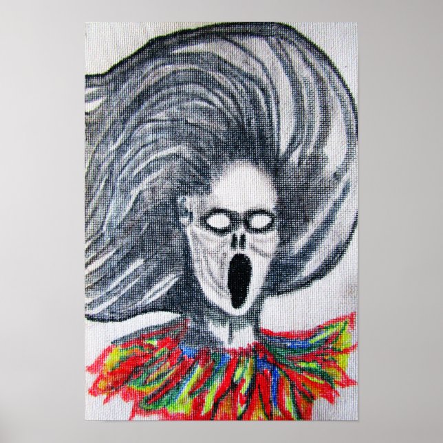 PÓSTER CUIDADO CON EL BANSHEE HALLOWEEN (Frente)