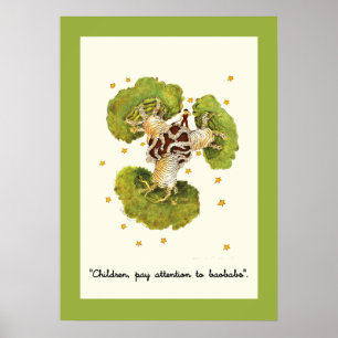 Póster Cuidado con los baobabs