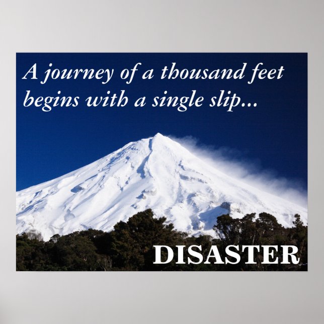 Póster Cuidado con tu paso: el primero es un doozy (L) (Frente)