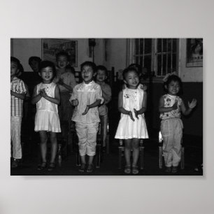 Póster Cuidado infantil de Changsha en China