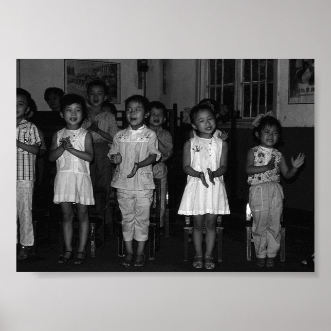 Póster Cuidado infantil de Changsha en China (Frente)