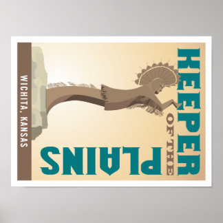 Póster Cuidador de las llanuras - 16 x 12