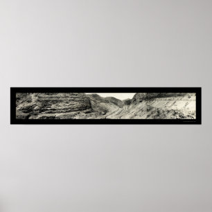 Póster Culebra Corta Foto Panamá 1913