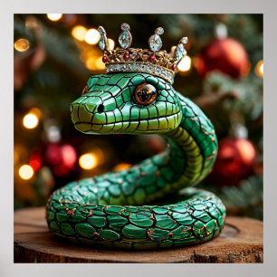 Póster Culebra verde