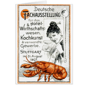 Poster culinario 1897