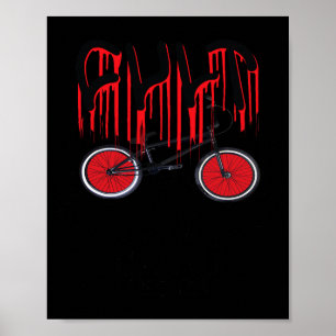 Póster Cult bmx Costume Halloween