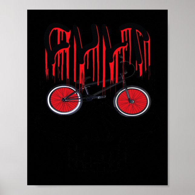 Póster Cult bmx Costume Halloween (Frente)