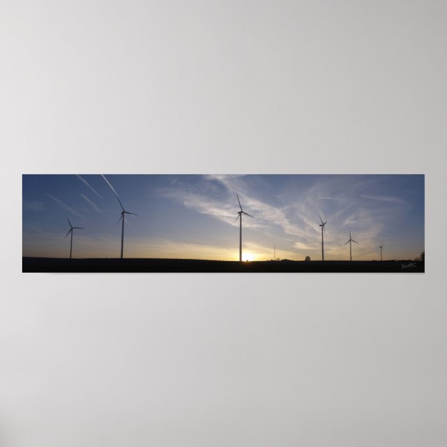 Póster Cultivando el viento (Frente)