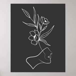 Póster Cultivando una planta