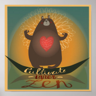 Póster Cultivar Zen interior