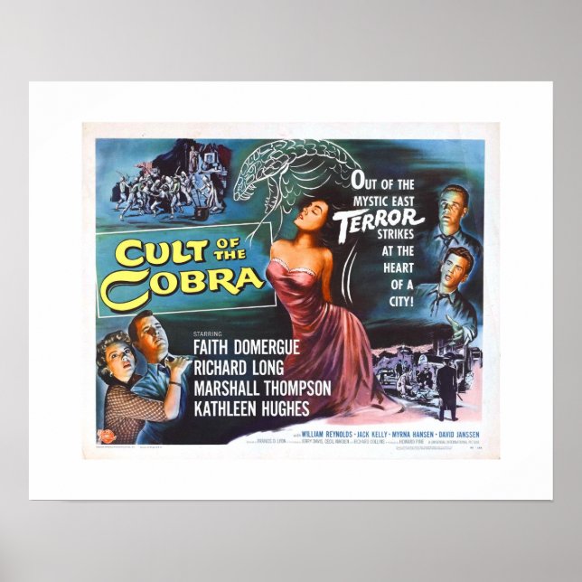 Póster Culto de la Cobra (raro) (Frente)