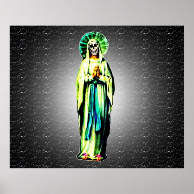 Póster Culto De Santa Muerte (Frente)