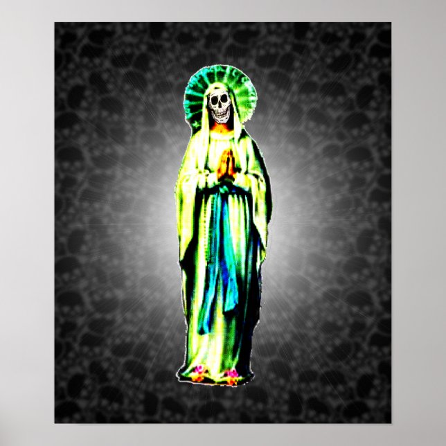 Póster Culto De Santa Muerte (Frente)