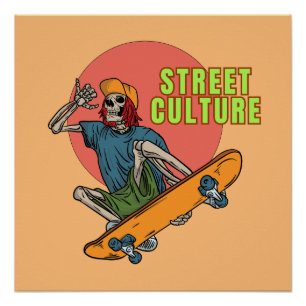 Póster Cultura callejera