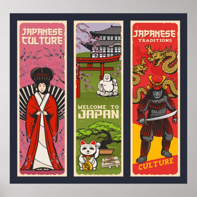 Póster Cultura de Japón (Frente)