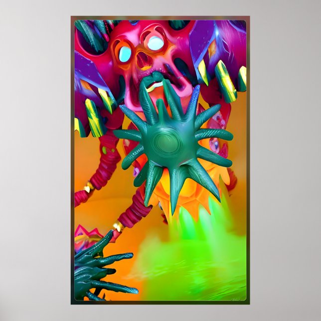 Póster Cultured Brute (Frente)