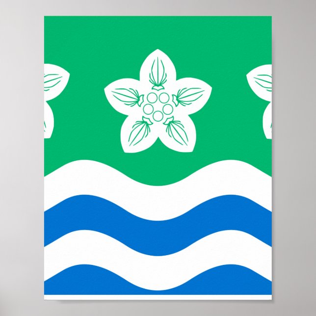 Póster Cumberland (condado del Reino Unido) (Frente)