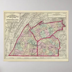 Póster Cumberland, Franklin, Adams counties