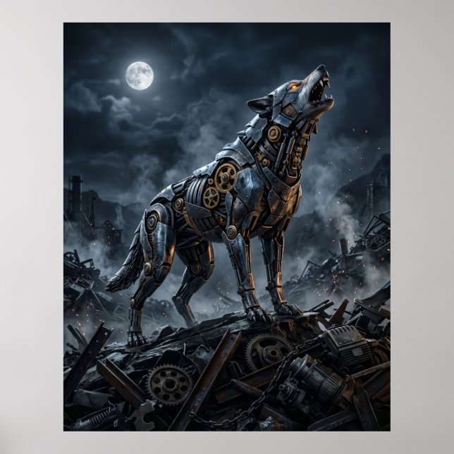 Póster Cumbre Gear Wolf (Frente)