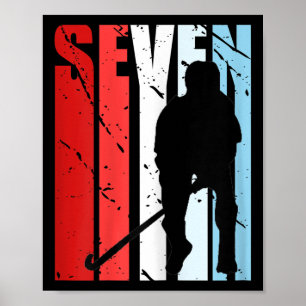 Póster Cumpleaños 35 de jugadora de Hockey sobre césped f