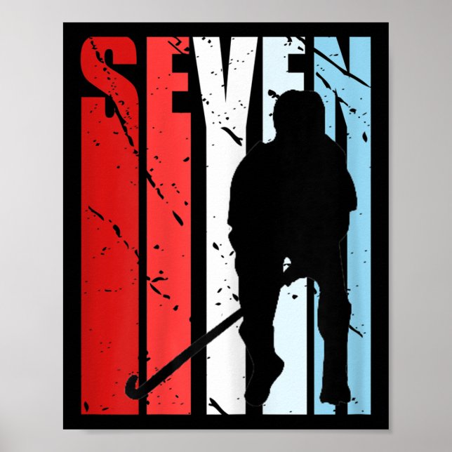 Póster Cumpleaños 35 de jugadora de Hockey sobre césped f (Frente)