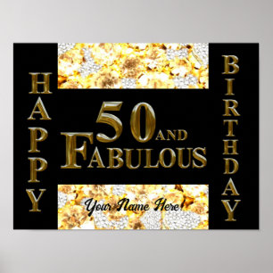 Póster Cumpleaños 50 