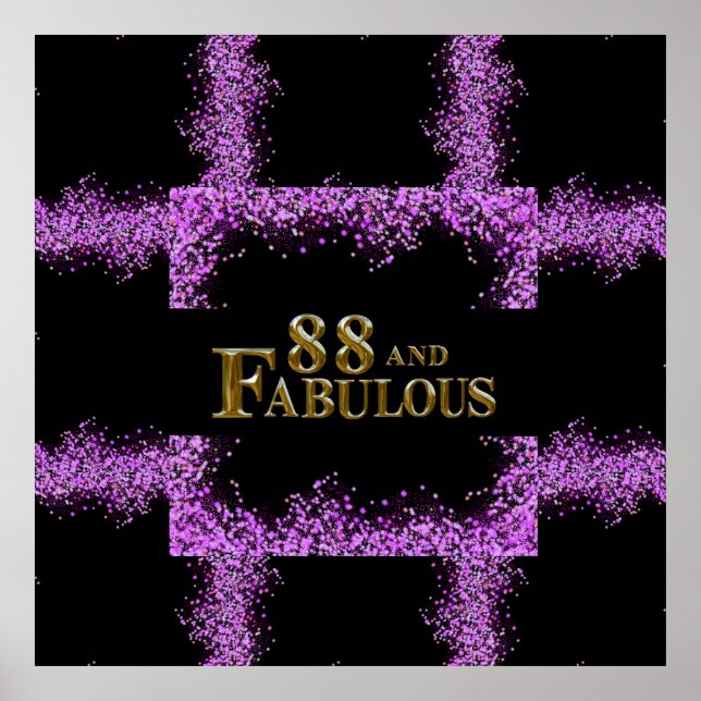 Póster Cumpleaños 88 (Frente)