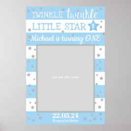 Póster Cumpleaños de Twinkle Twinkle Little Star Prop de 