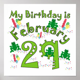 Póster Cumpleaños del Año Salto