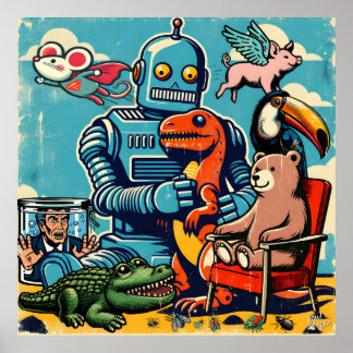 Póster 'Cumpleaños del oso'